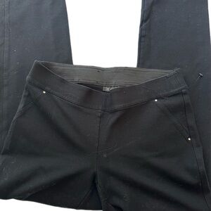 INC International Concepts Black Stretch Ponte Pants Size 8
